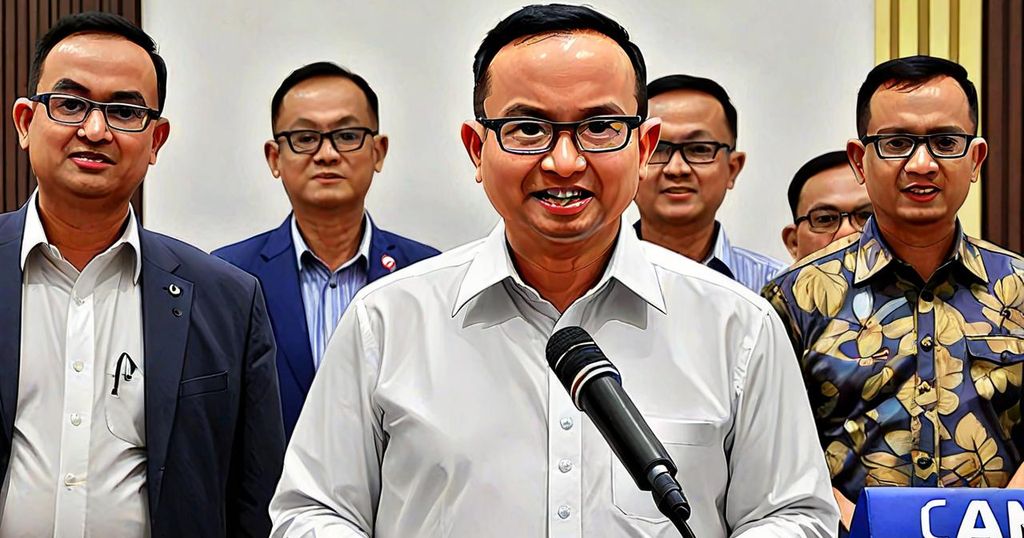 Indonesia’s Anies Baswedan Taps Head of Islamic Party as Vice Presidential Candidate